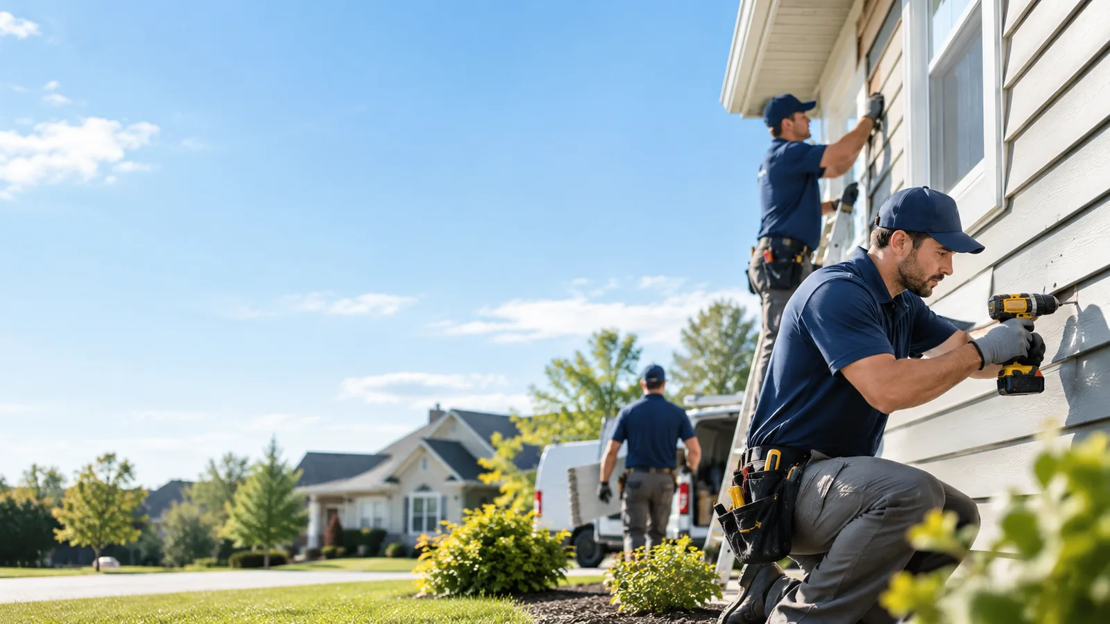 Commercial Siding Repair in Cement City, MI